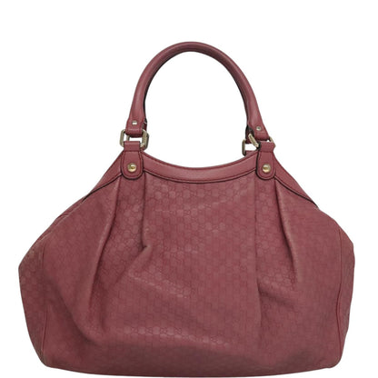 Gucci Sukey Pink Leather Shoulder Bag