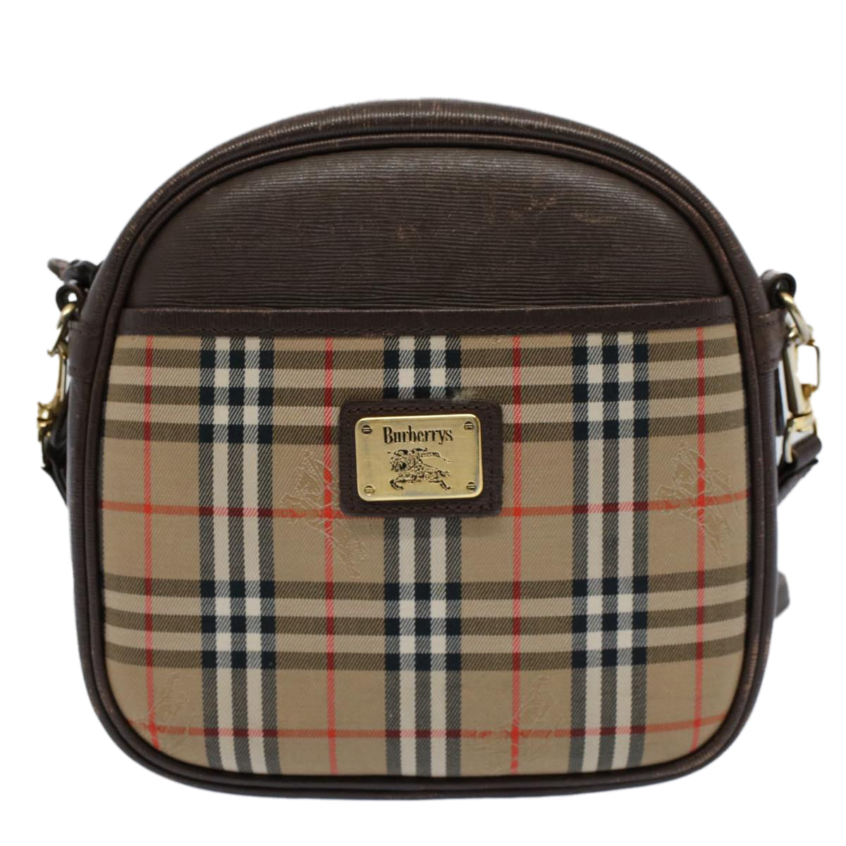 BURBERRY Nova Check Shoulder Bag