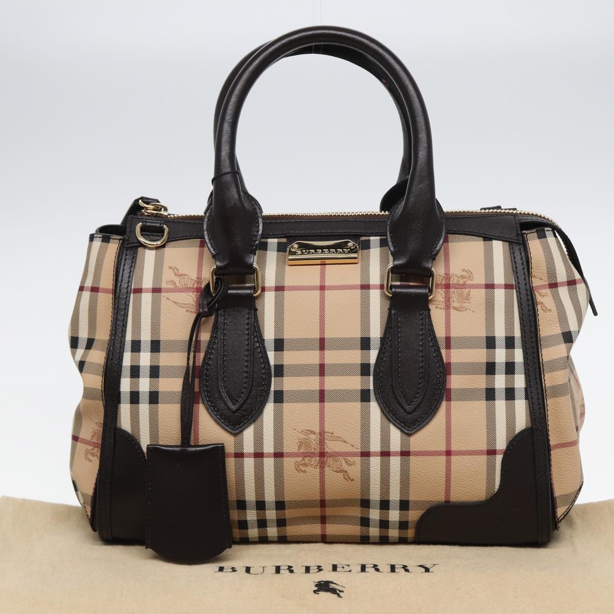 BURBERRY Nova Check Handbag