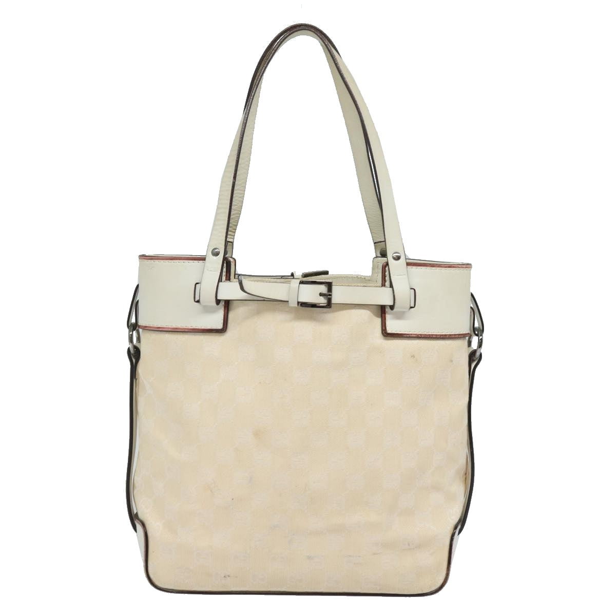 Gucci Gg Canvas Beige Canvas Tote Bag