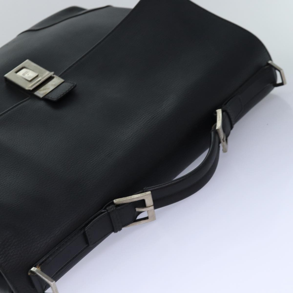 Gucci Black Leather Briefcase Bag
