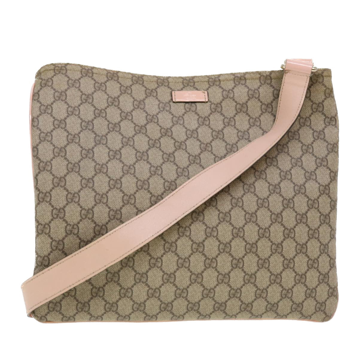 Gucci Gg Canvas Beige Canvas Shoulder Bag ()