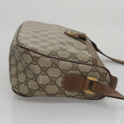 Gucci Ophidia Beige Canvas Shoulder Bag