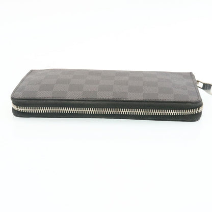 Louis Vuitton Navy Canvas Zippy Wallet Vertical wallet accessories