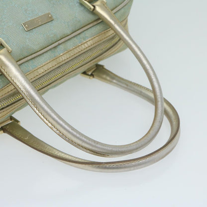 Gucci Gg Canvas Blue Canvas Handbag