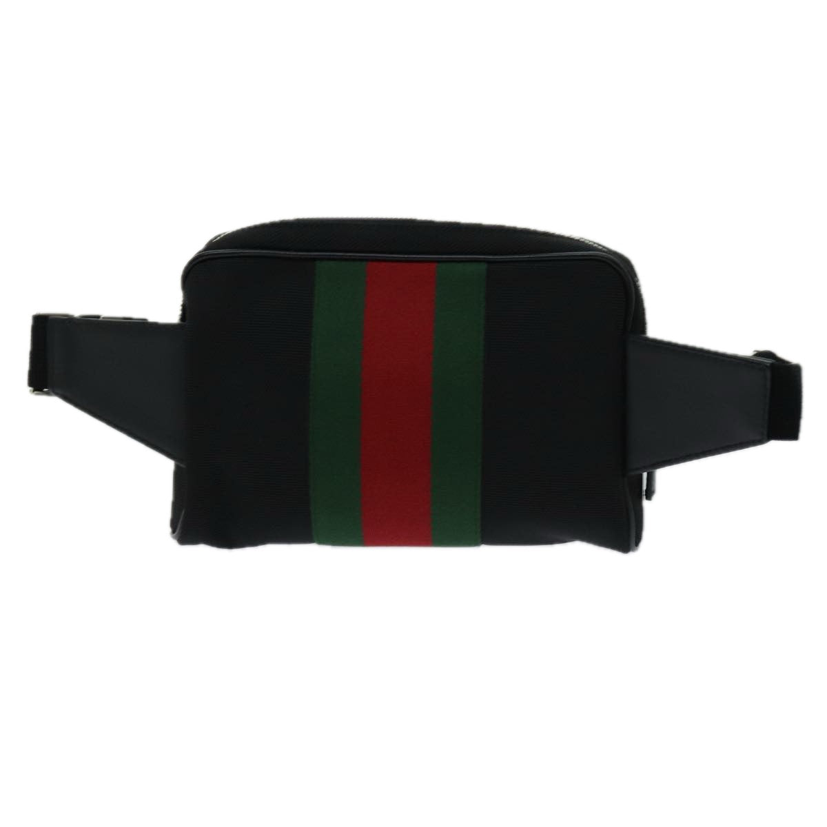 Gucci Black Canvas Shoulder Bag