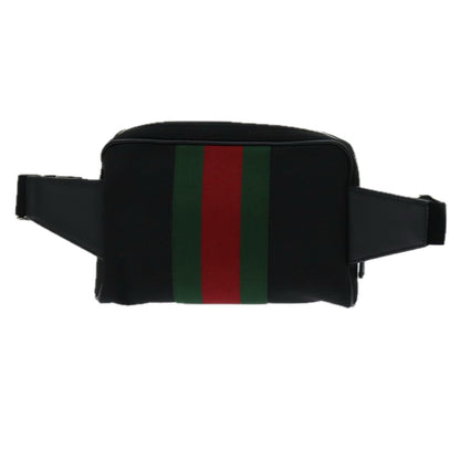 Gucci Black Canvas Shoulder Bag