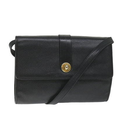 Gucci Black Leather Shoulder Bag ()