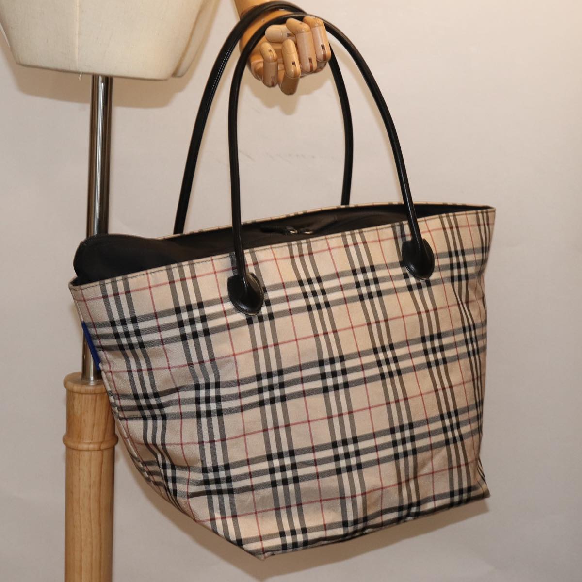 BURBERRY Nova Check Tote