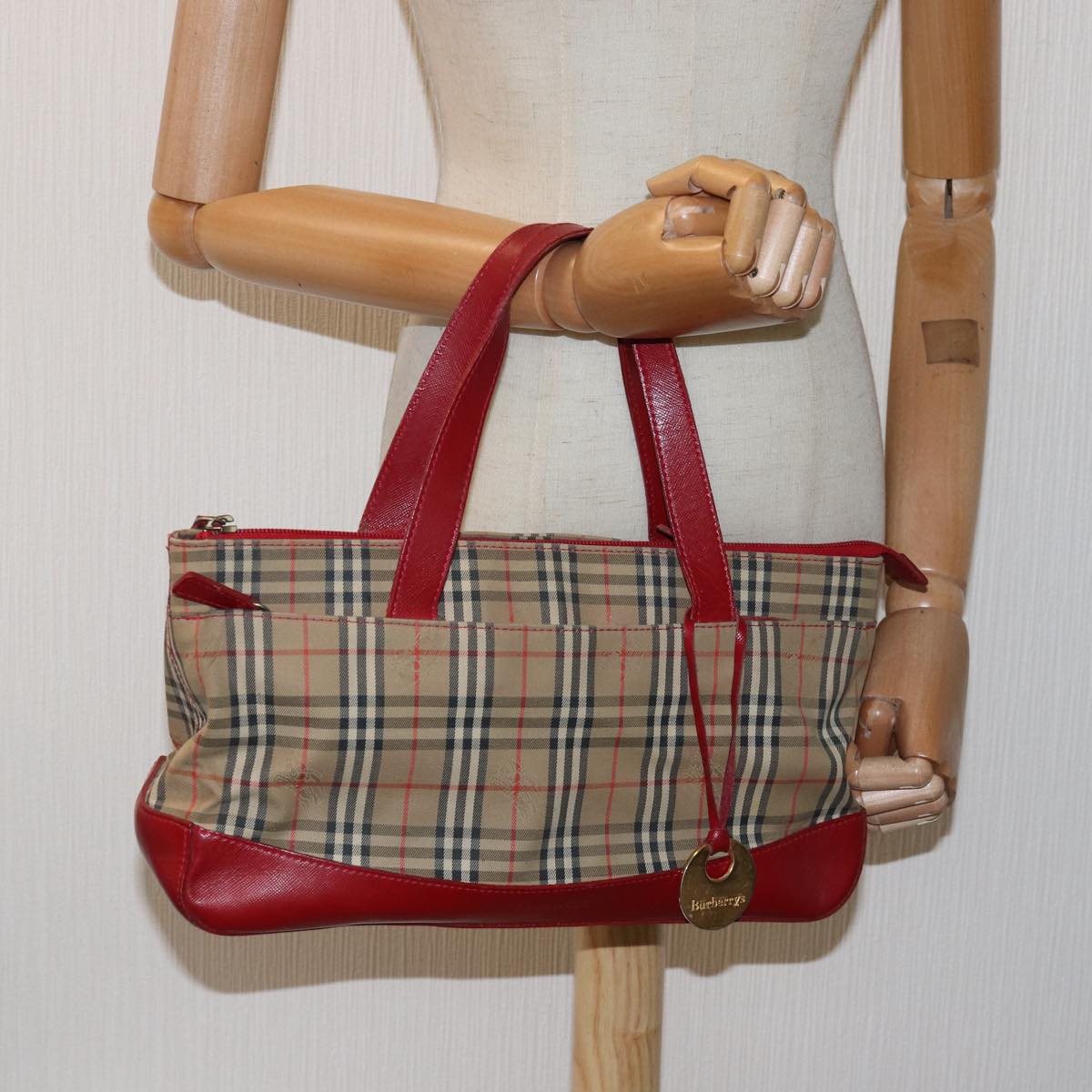 BURBERRY Nova Check Handbag