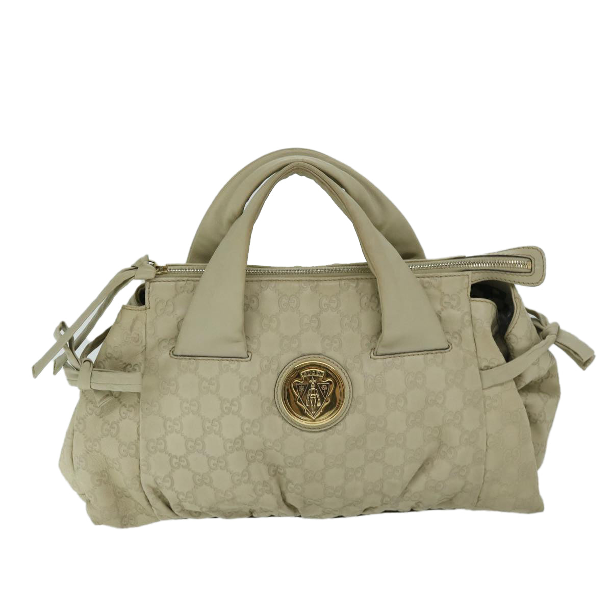 Gucci Gg Canvas Beige Canvas Handbag ()