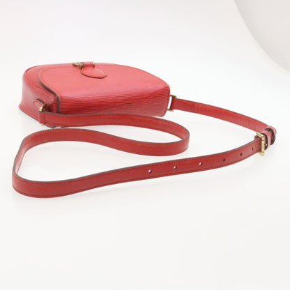 Louis Vuitton Red Leather Saint Cloud shoulder bag