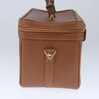 Gucci Bamboo Brown Leather Handbag