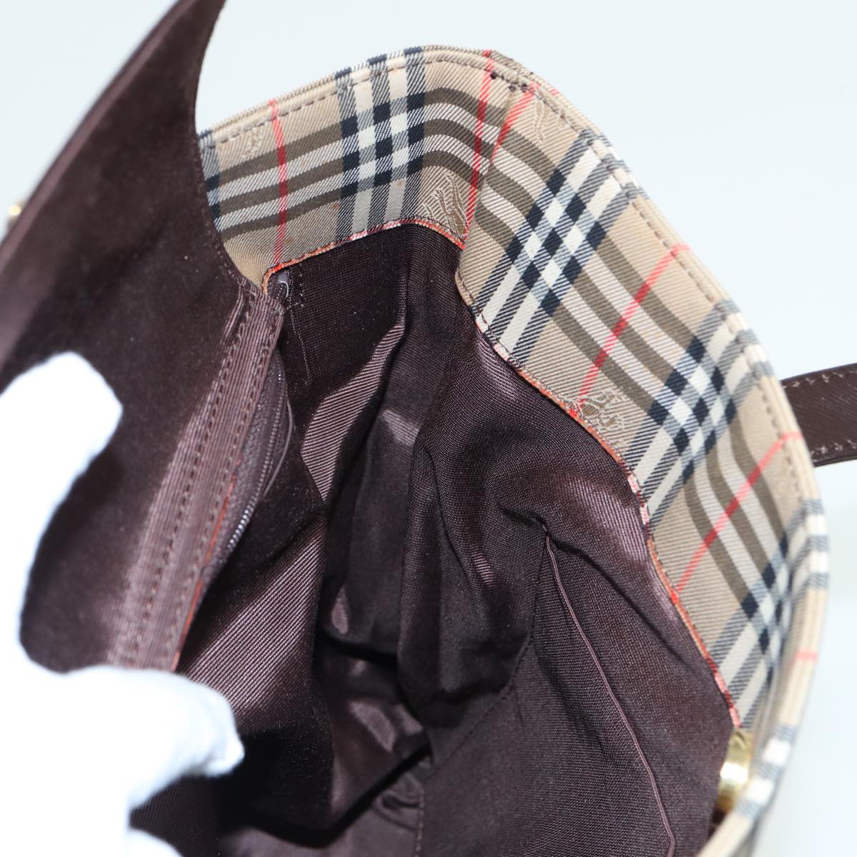BURBERRY Nova Check Tote