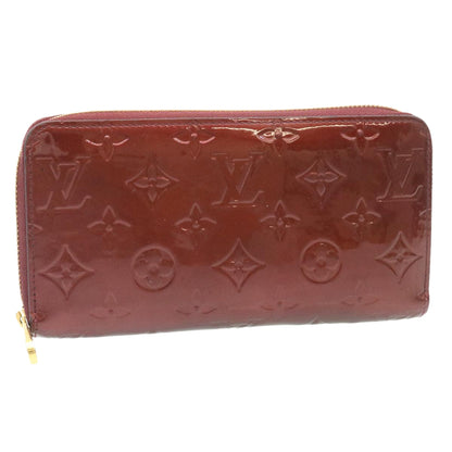 Louis Vuitton Red Patent leather Zippy wallet wallet accessories