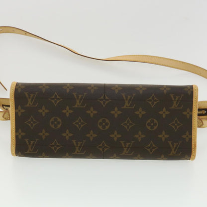 Louis Vuitton Brown Canvas Popincourt shoulder bag