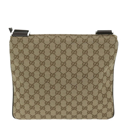 Gucci Gg Canvas Beige Canvas Shoulder Bag