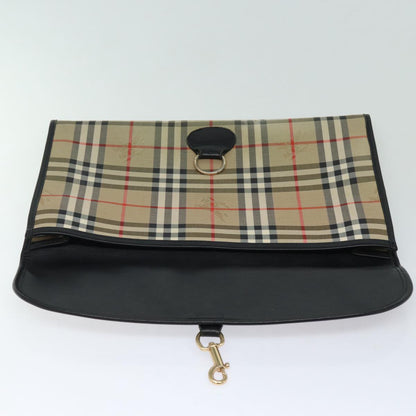 BURBERRY Nova Check Clutch Bag