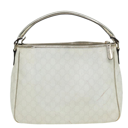Gucci Gg Canvas White Canvas Handbag