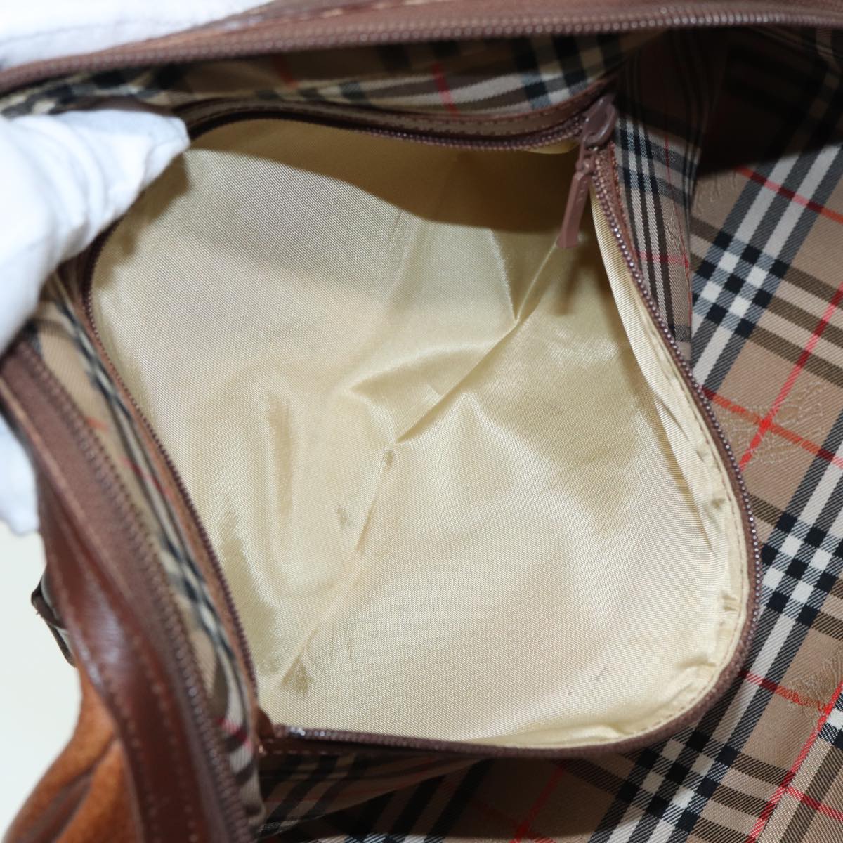 BURBERRY Nova Check Handbag