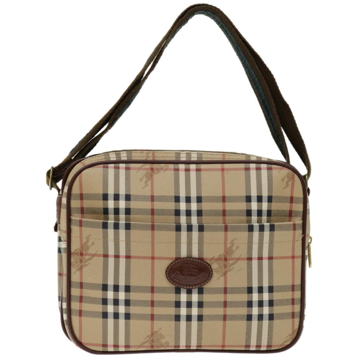 BURBERRY Nova Check Shoulder Bag