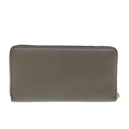 Gucci Grey Leather Wallet