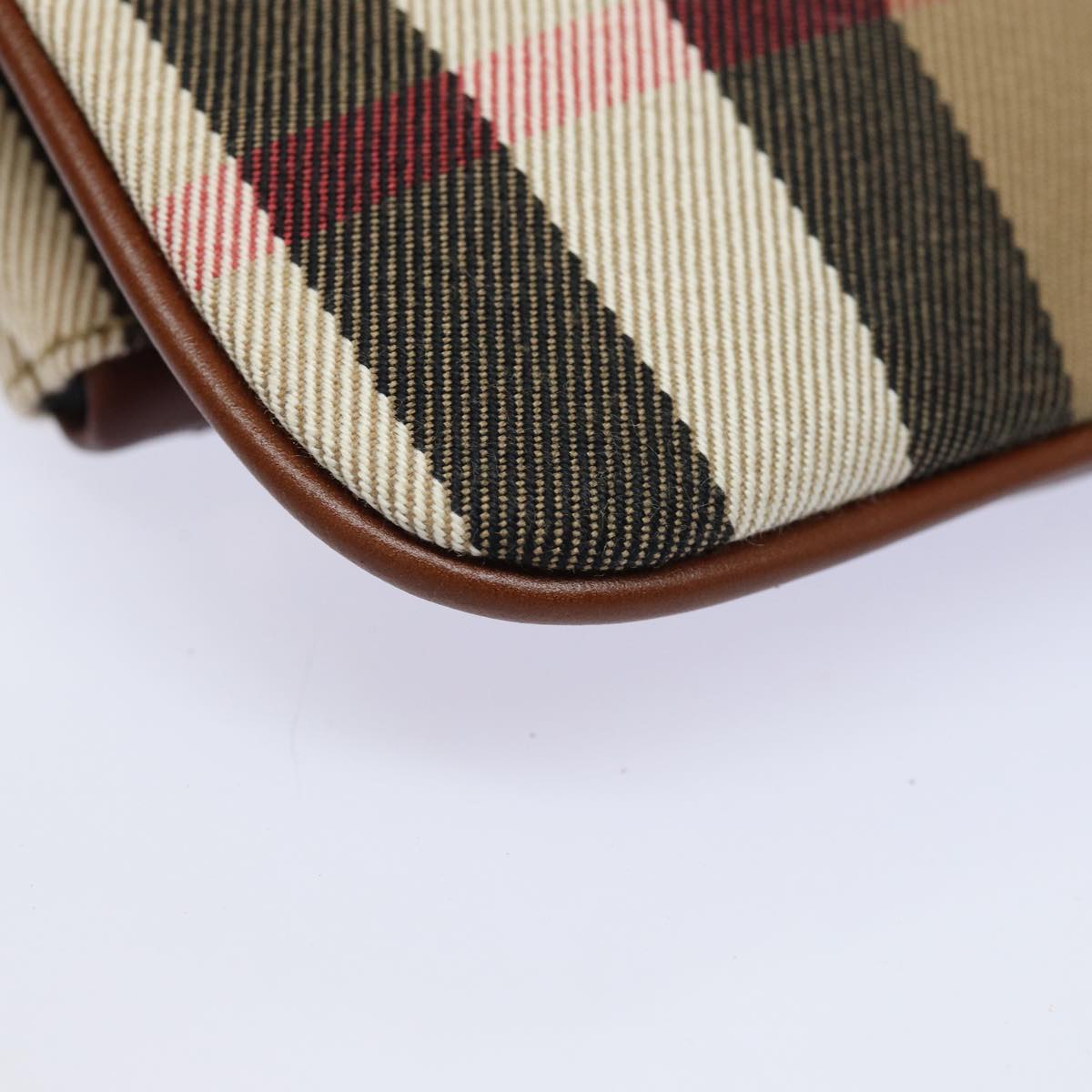 BURBERRY Nova Check Clutch Bag