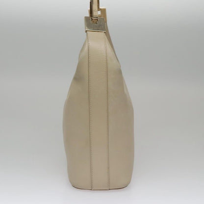 Gucci Hobo Beige Leather Shoulder Bag