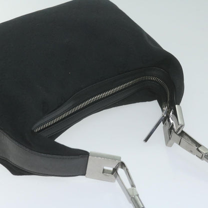 Gucci Gg Canvas Black Canvas Shoulder Bag