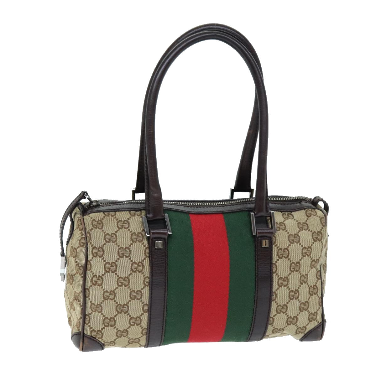 Gucci Gg Canvas Beige Canvas Handbag ()