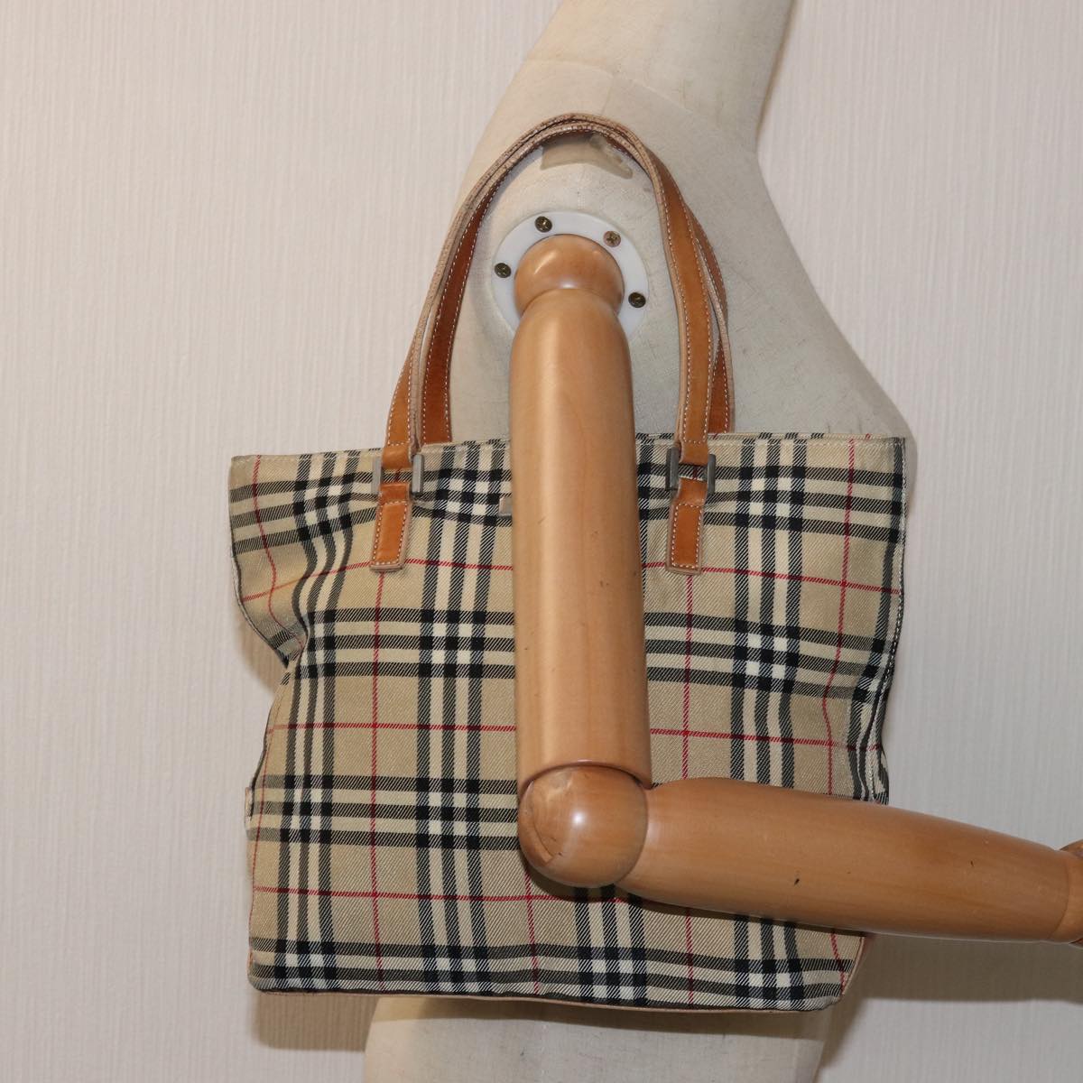 BURBERRY Nova Check Handbag