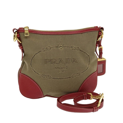 PRADA Jacquard Shoulder Bag