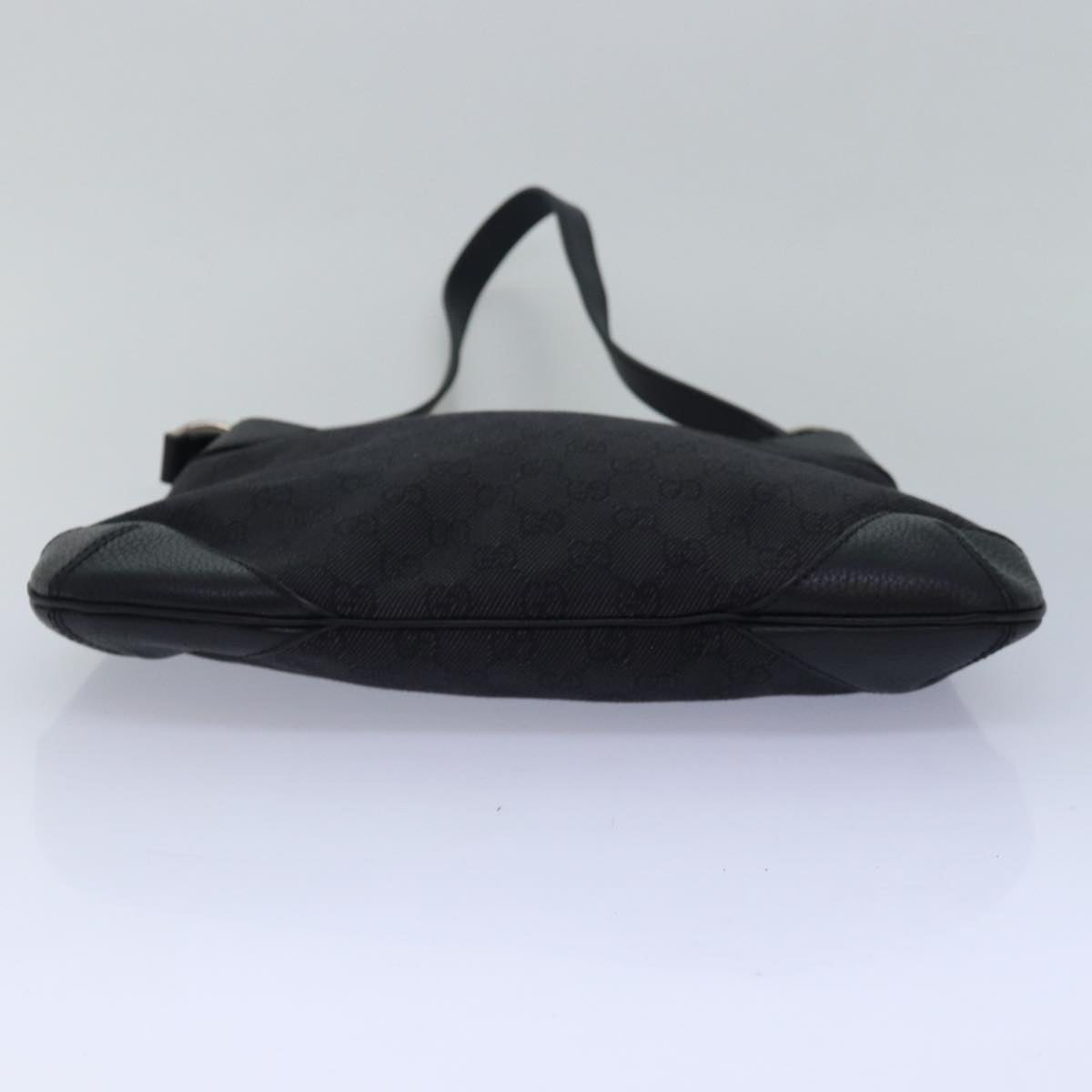 Gucci Gg Canvas Black Canvas Shoulder Bag