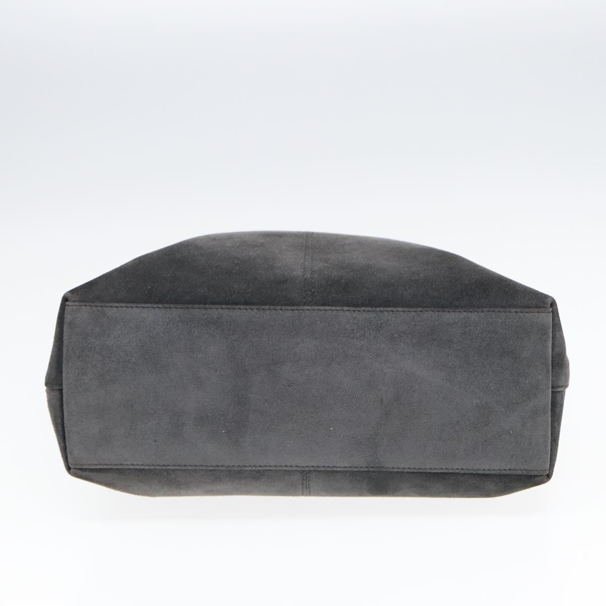 Gucci -- Grey Suede Handbag