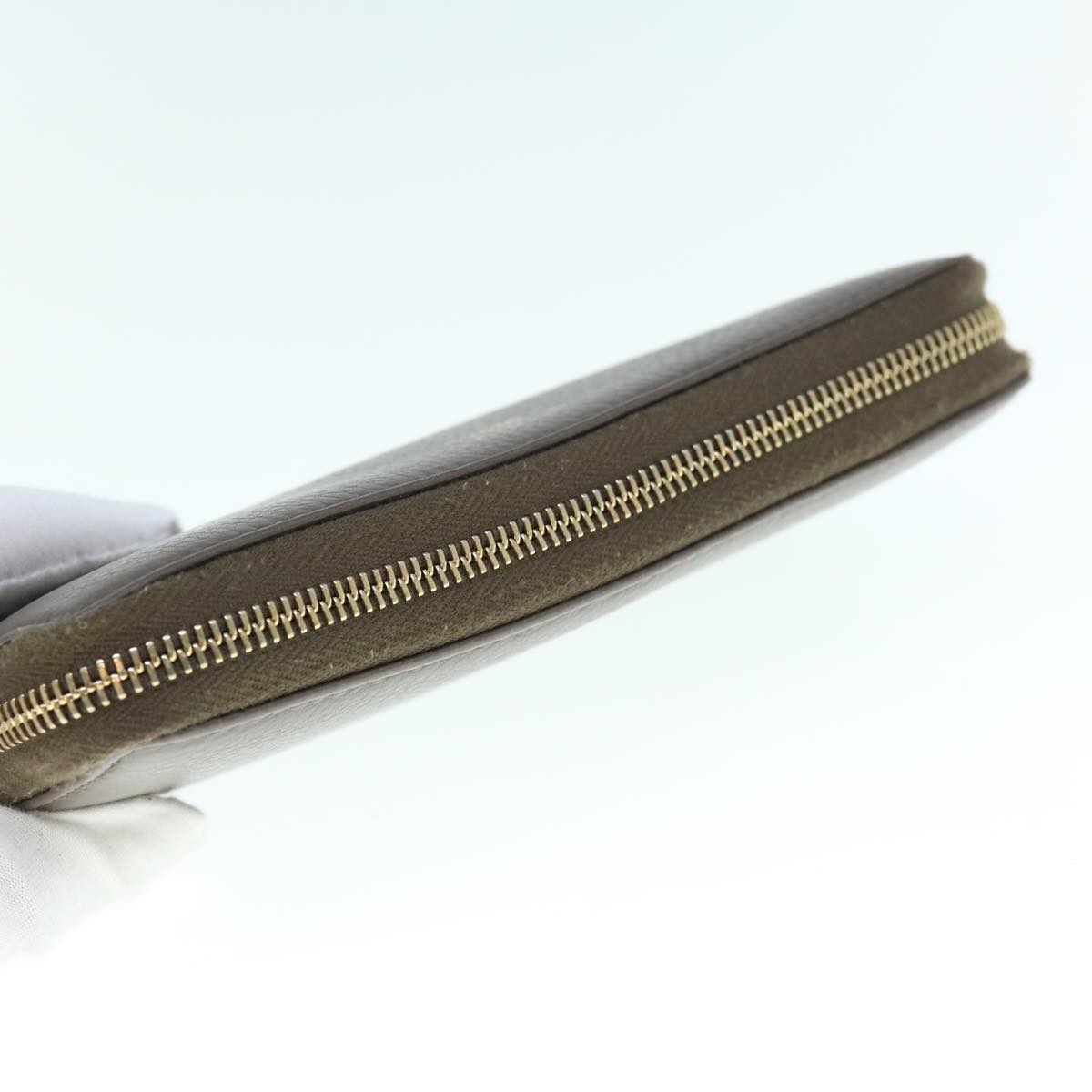 Gucci Grey Leather Wallet