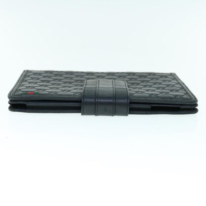 Gucci Guccissima Black Canvas Wallet