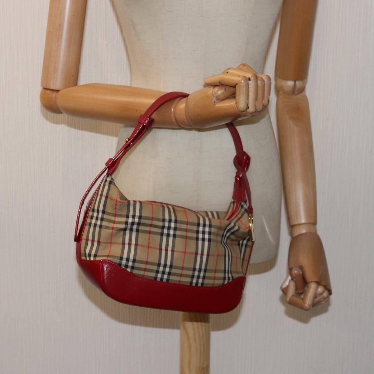 BURBERRY Nova Check Handbag