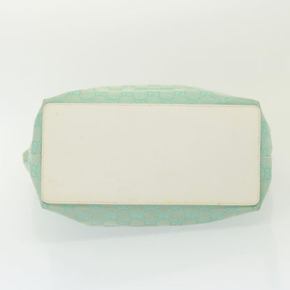 Gucci Gg Canvas Blue Canvas Shoulder Bag