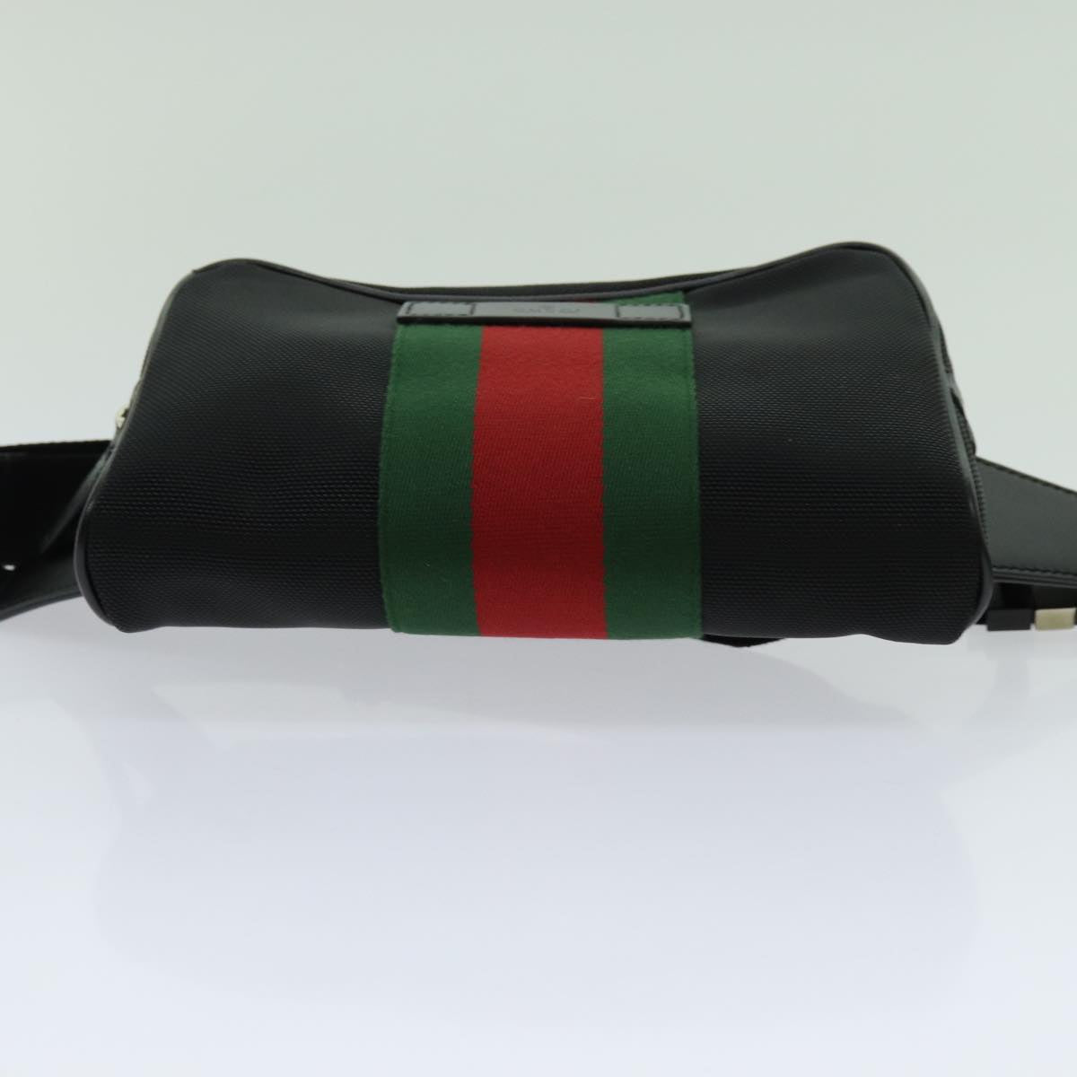 Gucci Black Canvas Shoulder Bag