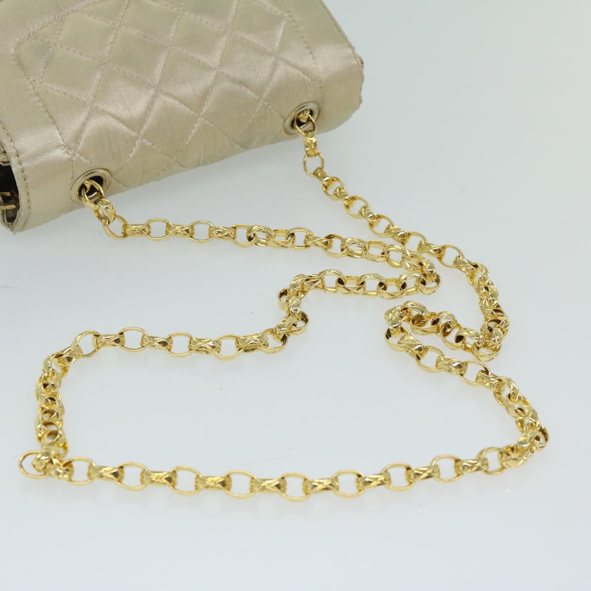 Chanel Mini Matrasse Chain Shoulder Bag