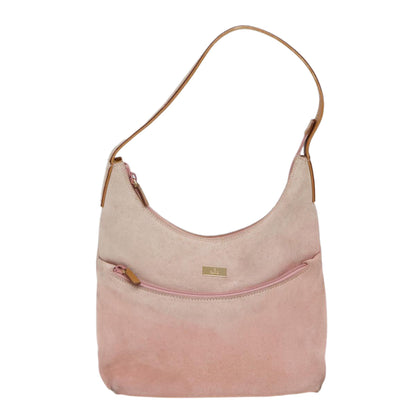 Gucci Pink Suede Handbag ()