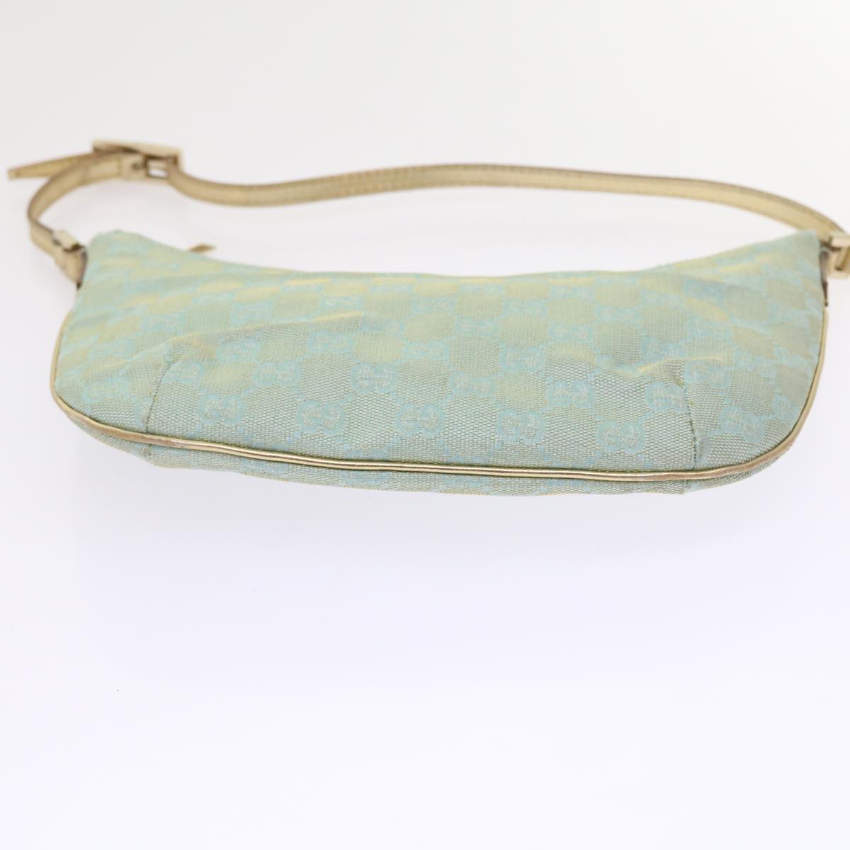 Gucci Gg Canvas Blue Canvas Clutch Bag