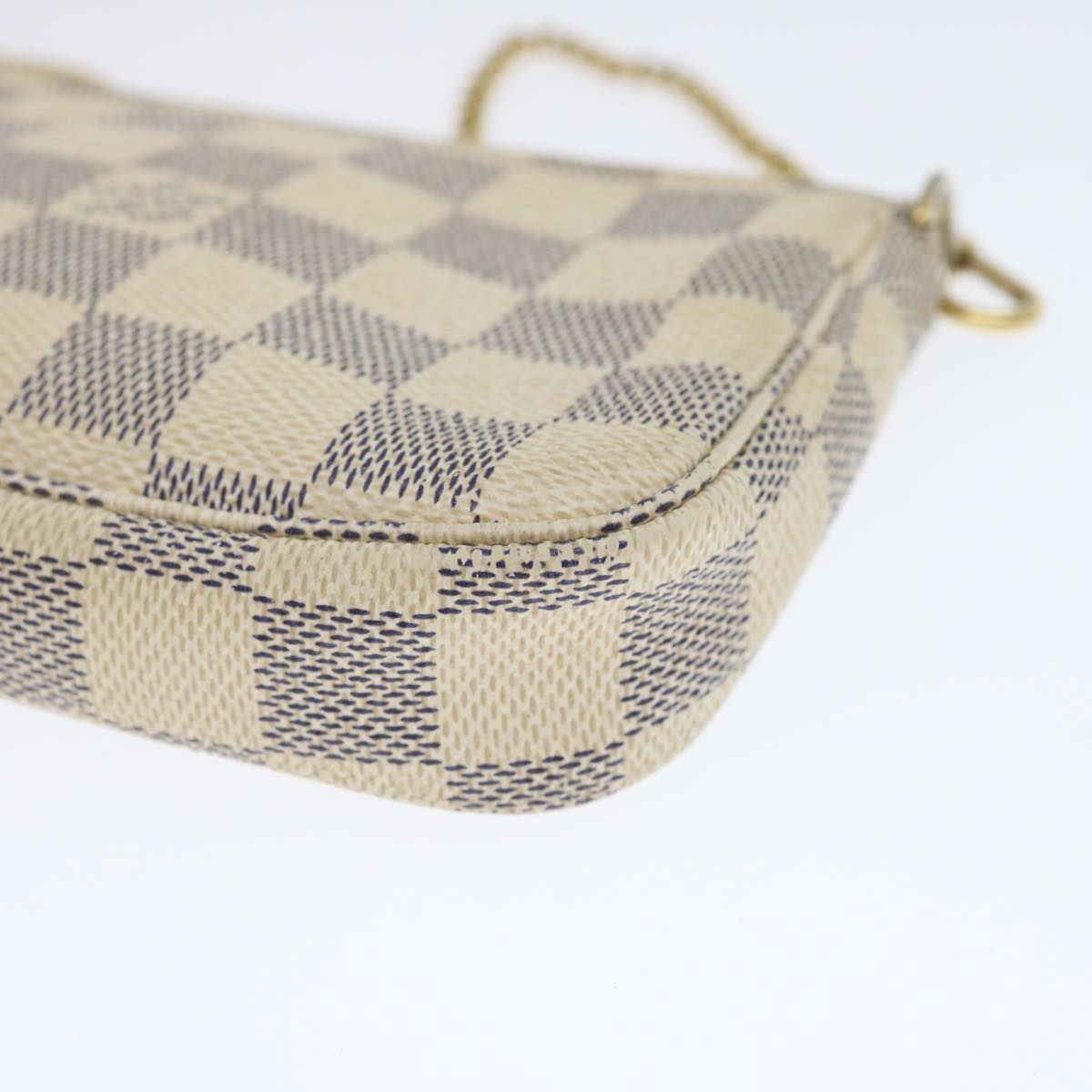 Louis Vuitton ocker Canvas Pochette accessoires handbag bag