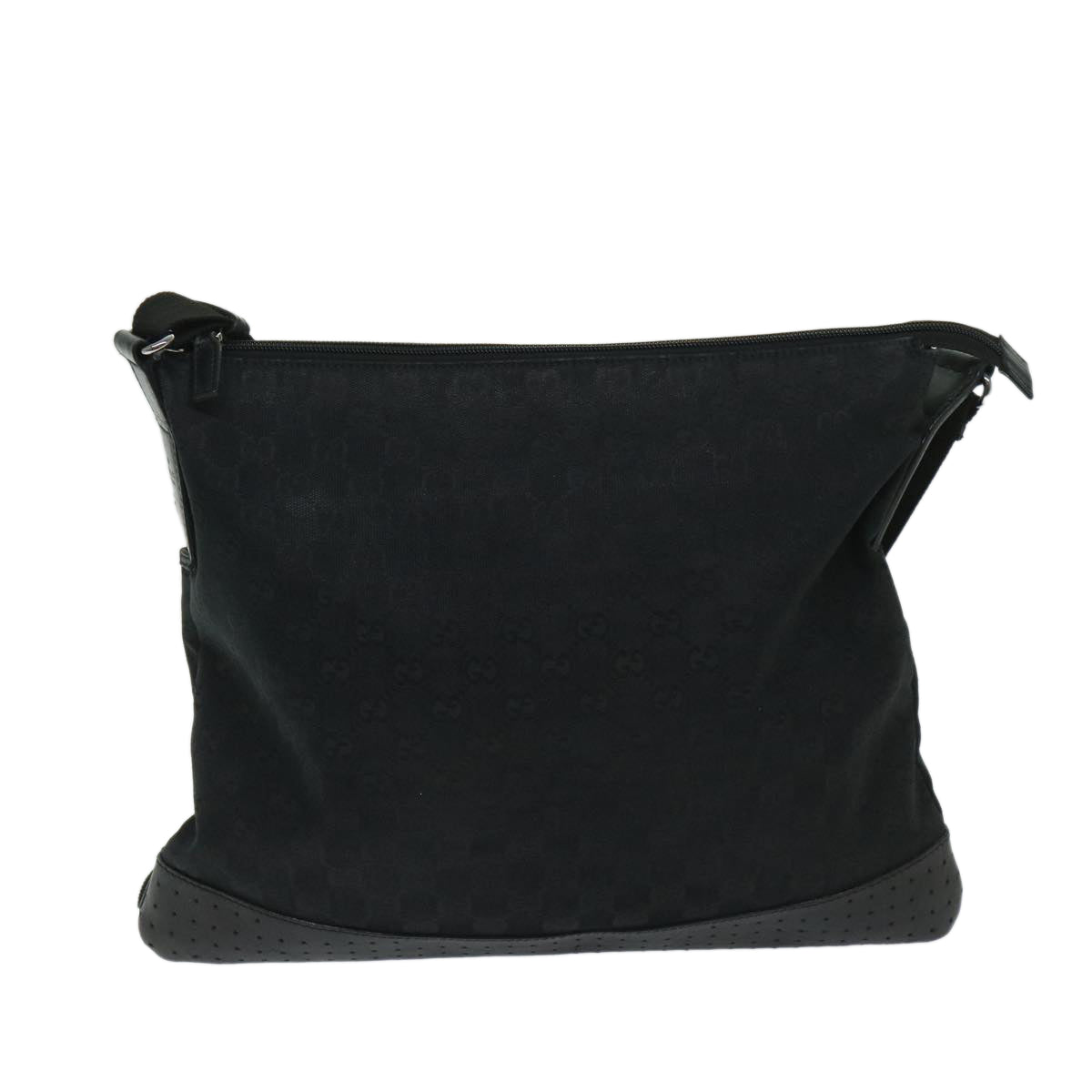 Gucci Gg Canvas Black Canvas Shoulder Bag
