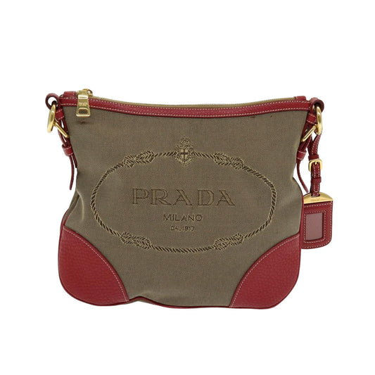 PRADA Jacquard Shoulder Bag