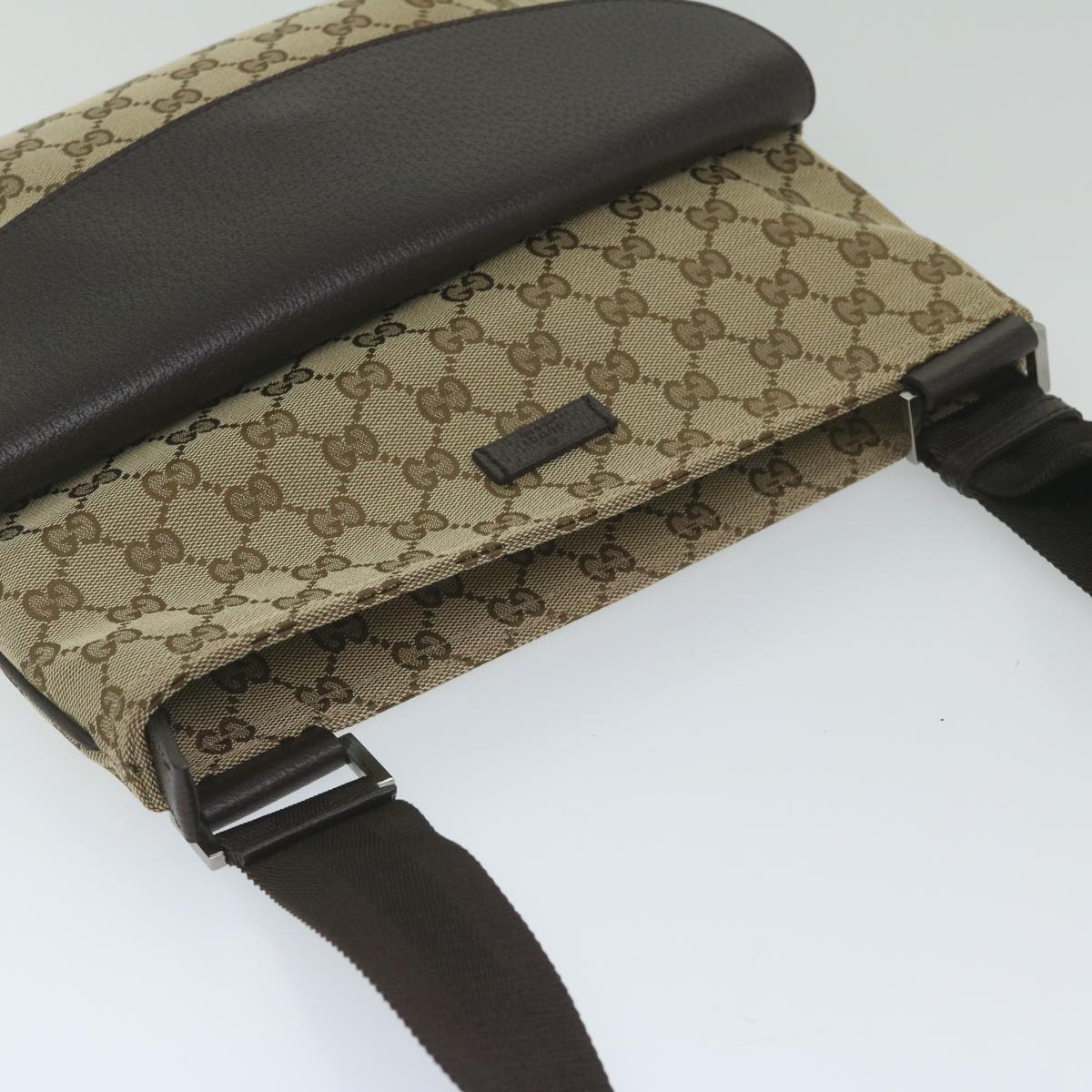 Gucci Gg Canvas Beige Canvas Shoulder Bag