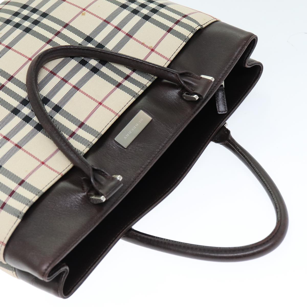 BURBERRY Nova Check Handbag