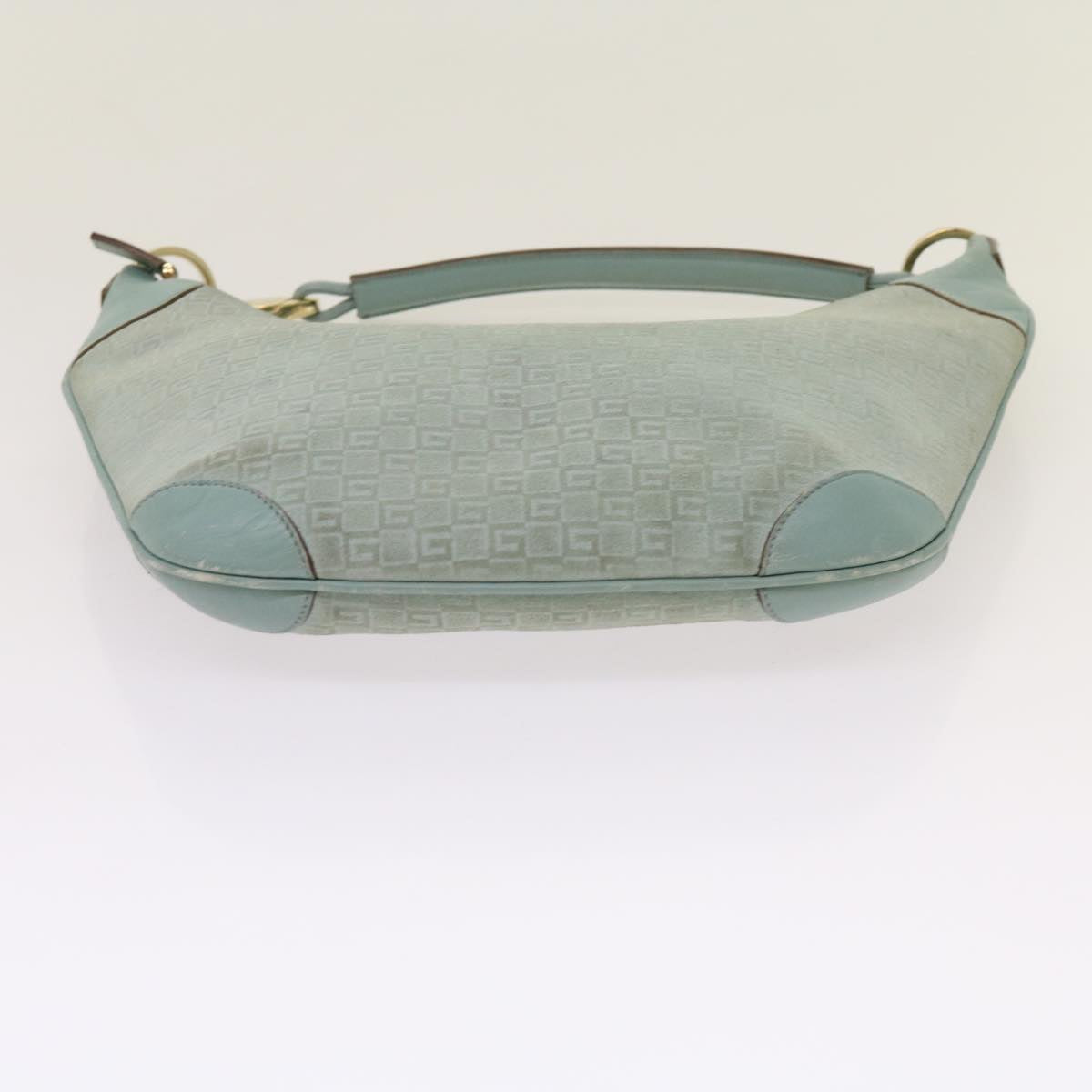 Gucci Hobo Blue Canvas Shoulder Bag