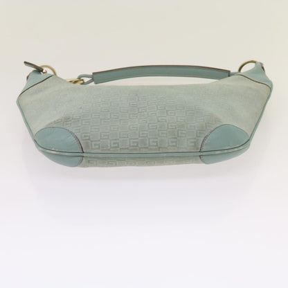 Gucci Hobo Blue Canvas Shoulder Bag