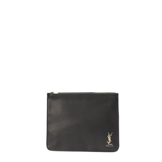 Yves Saint Laurent Black Zip Pouch